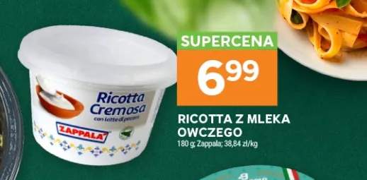 Ricotta z mleka owczego Zappala