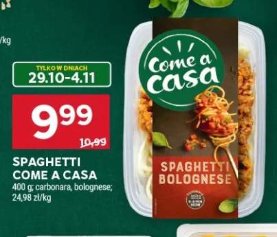 Spaghetti Come a Casa carbonara +1 wariant