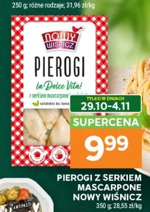 Pierogi z serkiem mascarpone Nowy Wiśnicz