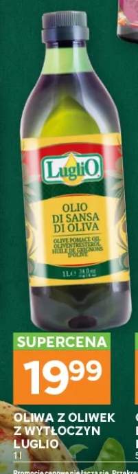 Oliwa z oliwek z wytłoczyn Luglio