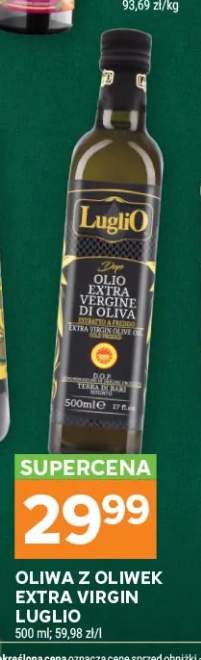 Oliwa z oliwek Extra Virgin Luglio
