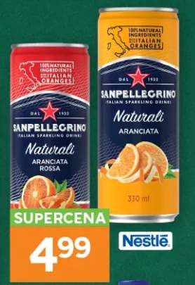 Napój San Pellegrino Naturali Aranciata Rossa +1 wariant