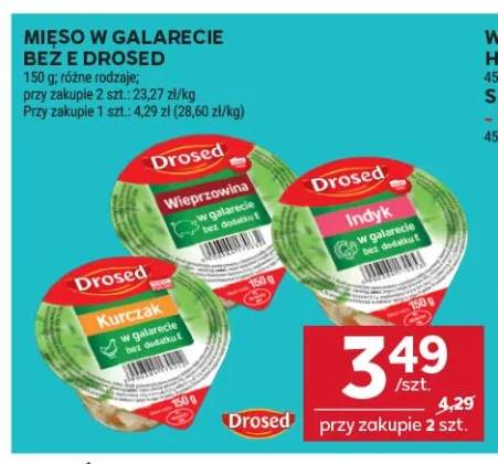 Mięso w galarecie bez E kurczak Drosed +2 warianty