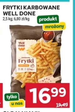 Frytki karbowane Well Done