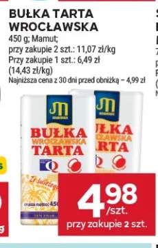Bułka tarta wrocławska Mamut