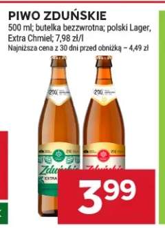 Piwo Zduńskie polski Lager +1 wariant