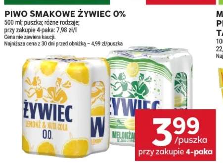 Piwo bezalkoholowe smakowe Żywiec