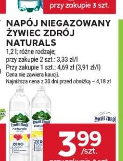 Napój niegazowany Żywiec Zdrój Naturals