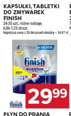 Kapsułki, tabletki do zmywarek Finish