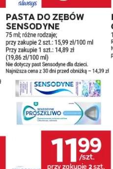Pasta do zębów Sensodyne