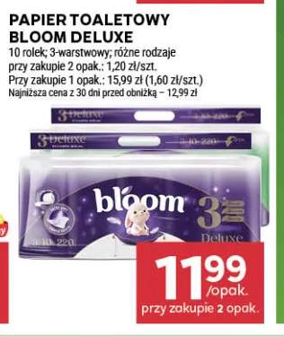 Papier toaletowy Bloom Deluxe