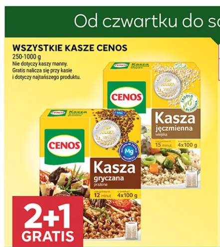 Kasze Cenos +2 warianty