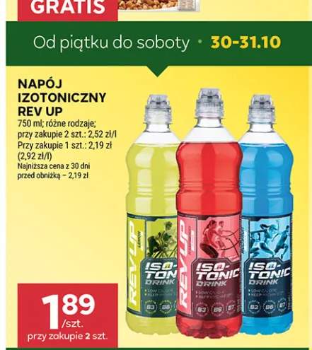 Napój izotoniczny Rev Up