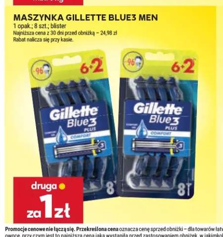 Maszynka do golenia Gillette Blue3 Men 8-pak