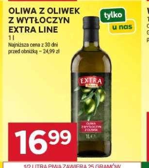 Oliwa z oliwek z wytłoczyn Extra Line