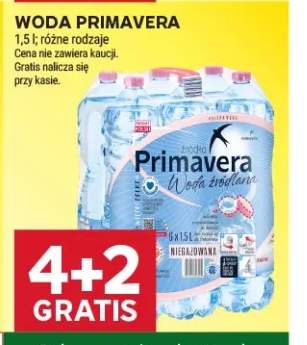 Woda niegazowana Primavera