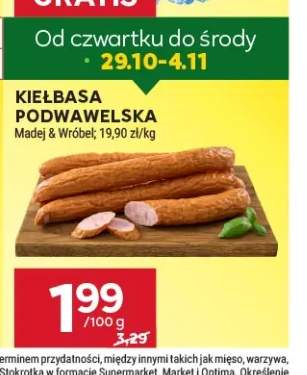 Kiełbasa podwawelska Madej & Wróbel