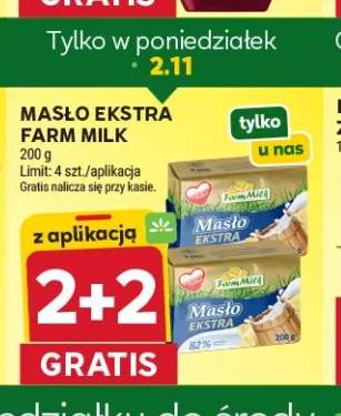 Masło ekstra Farm Milk