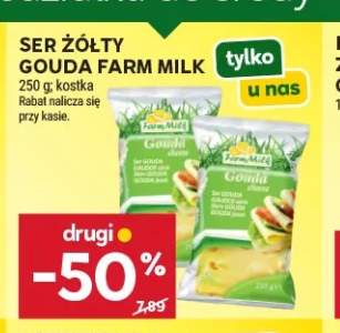 Ser gouda w kostce Farm Milk