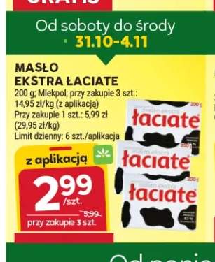 Masło ekstra Łaciate