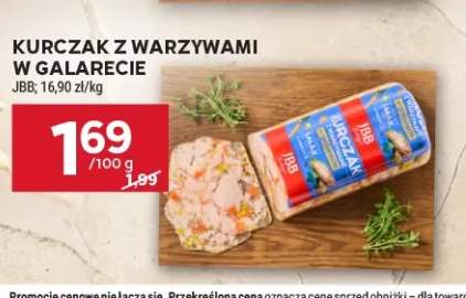 Kurczak z warzywami w galarecie JBB