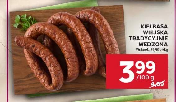 Kiełbasa wiejska tradycyjnie wędzona Wolarek