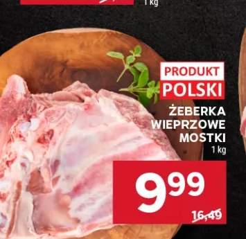Żeberka wieprzowe mostki