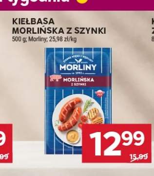 Kiełbasa morlińska z szynki Morliny