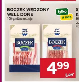 Boczek wędzony Well Done