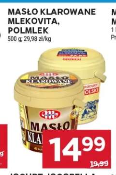 Masło klarowane Mlekovita +1 wariant