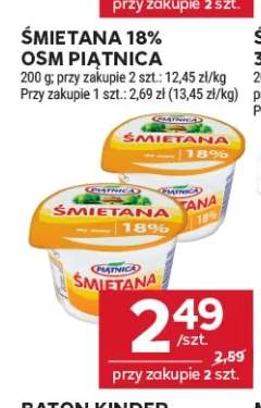Śmietana Piątnica 18%