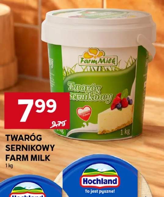 Twaróg sernikowy Farm Milk