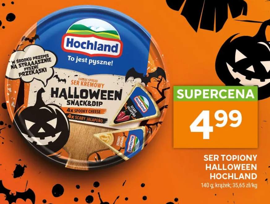 Ser topiony Halloween Hochland