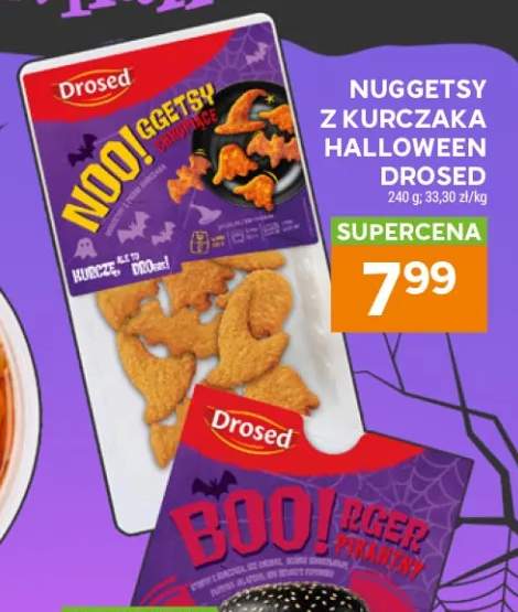 Nuggetsy z kurczaka Halloween Drosed