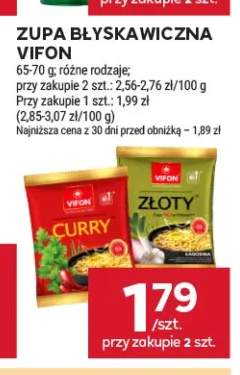 Zupa błyskawiczna złoty Vifon +1 wariant