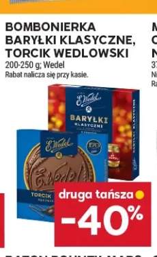 Bombonierka Baryłki klasyczne E.Wedel +1 wariant