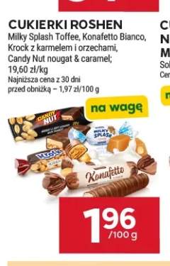 Cukierki Krock z karmelem i orzechami Roshen +3 warianty