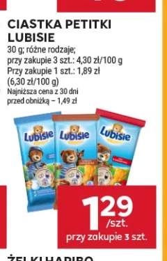 Ciastka Petitki Lubisie