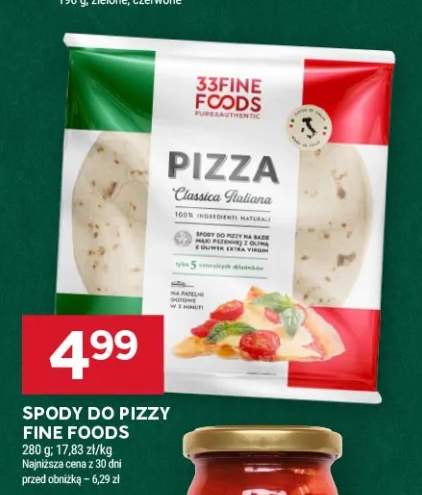 Spody do pizzy Fine Foods