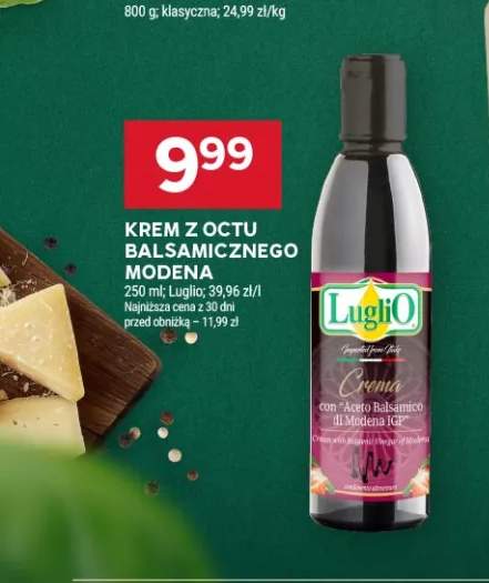 Krem z octu balsamicznego Modena Luglio