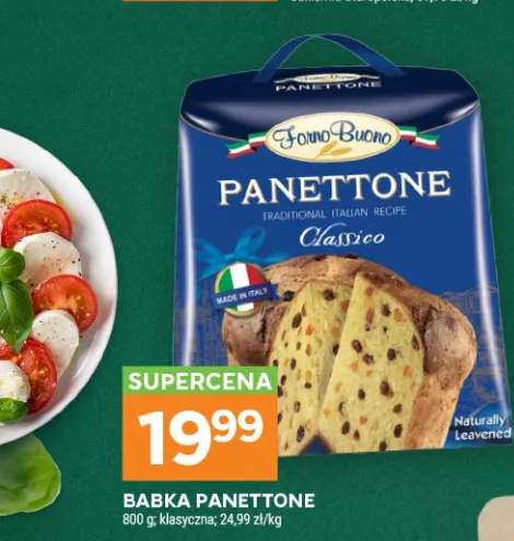 Babka Panettone klasyczna Forno Buono