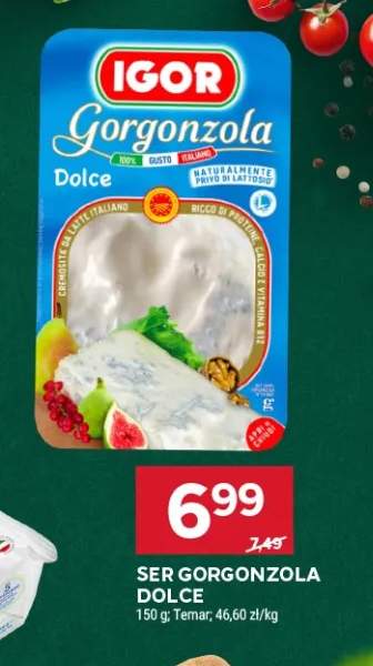 Ser gorgonzola dolce Igor