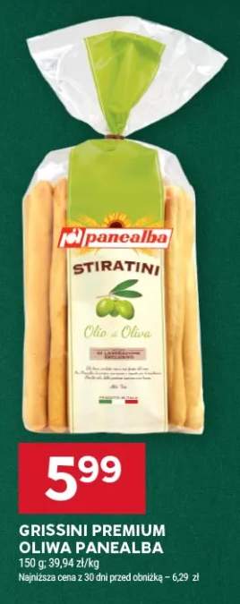 Grissini Premium oliwa Panealba