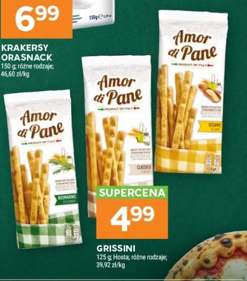 Grissini Rosmarino Amor di Pane +2 warianty