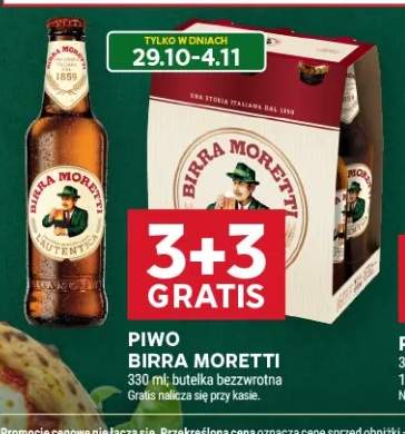 Piwo Birra Moretti