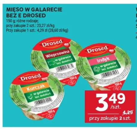 Mięso w galarecie bez E kurczak Drosed +2 warianty