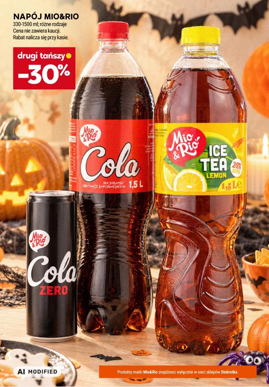 Napój Mio & Rio Ice Tea Lemon +2 warianty