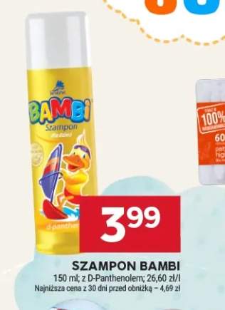 Szampon Bambi z D-Panthenolem