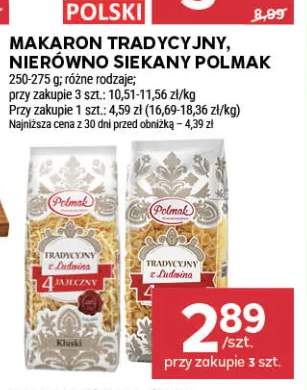 Makaron tradycyjny nierówno siekany Polmak