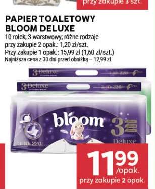 Papier toaletowy Bloom Deluxe 10-pak